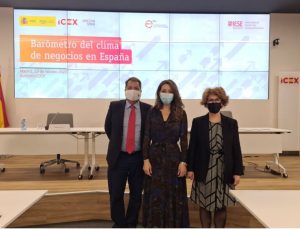 Presentación Barómetro clima de negocios en España ICEX