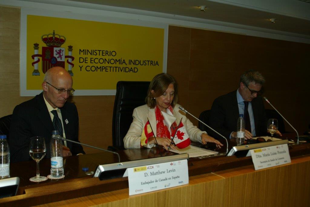 Panel de las relaciones comerciales entre España y Canadá foto 4